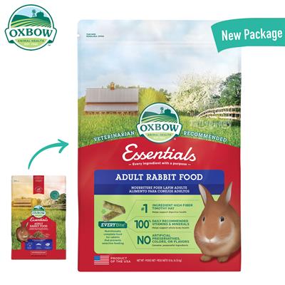 Oxbow Essentials - Adult Rabbit Food อาหารเม็ดสำหรับกระต่ายโต และ แพรี่ด็อก (2.25Kg.)