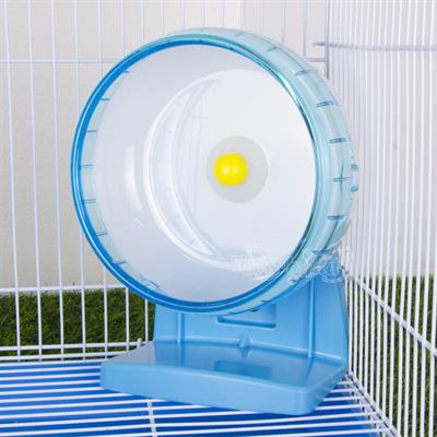 (ไม่มีกล่อง) LillipHut วงล้อวิ่ง เสียงเงียบ แข็งแรง ปรับได้ 3 แบบ ของเล่นหนูแฮมสเตอร์ ไซต์ M - 15 cm (สีฟ้า) (TM2611)