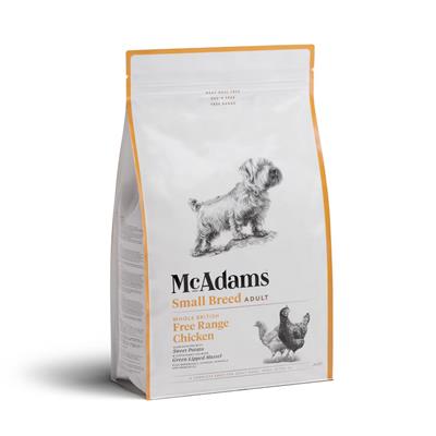 McAdams Small Breed Free Range Chicken แมคอดัมส์ อาหารสุนัขพันธุ์เล็ก สูตรไก่ (2kg , 5kg)